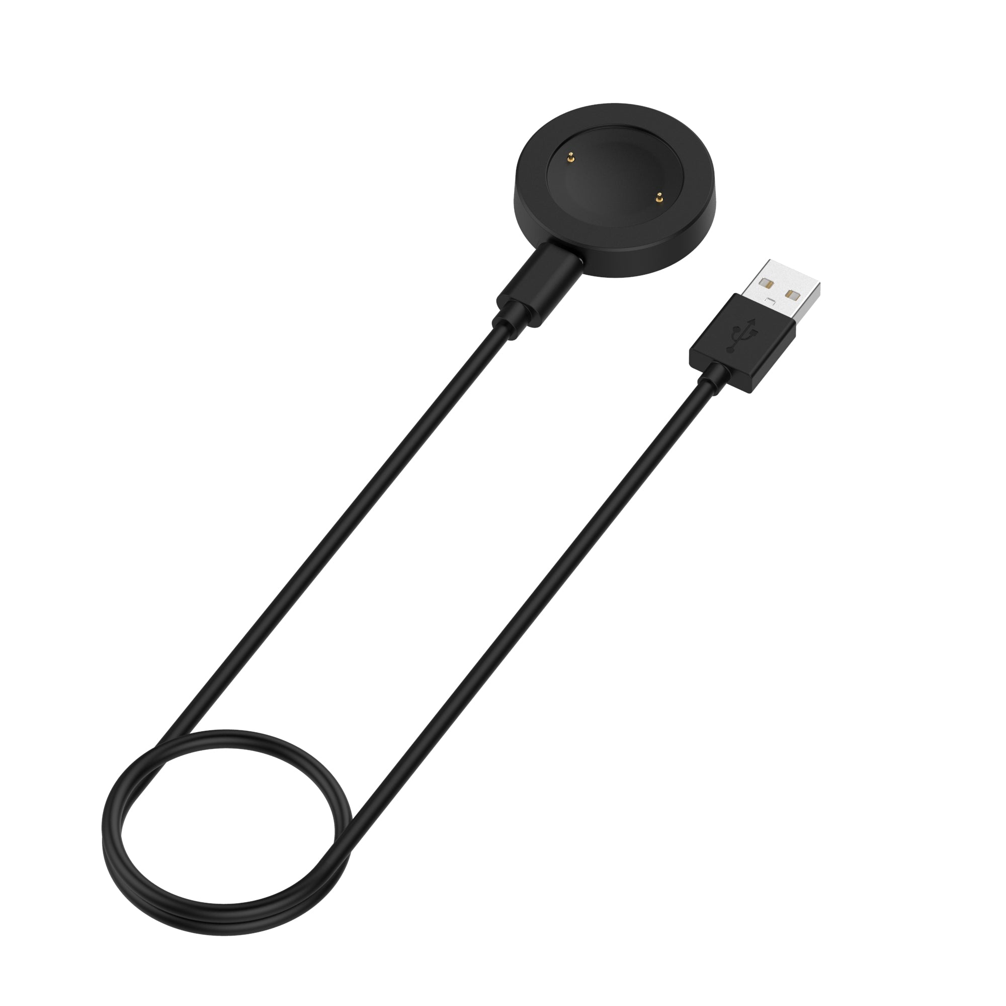 For Honor Watch GS 4 / Watch GS 3 MUS-B19 / Watch 4 TMA-L19 Charging Dock Watch Charger with 1m Splittable Cable - Black For Honor Watch GS 4 / Watch GS 3 MUS-B19 / Watch 4 TMA-L19 Charging Dock Watch Charger with 1m Splittable Cable - Black